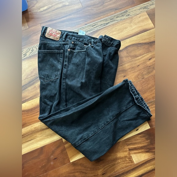 Levi’s 550 black jeans  40X32 - Picture 4 of 4
